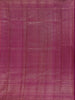 Orange Floral Woven Pure Kanchipuram Silk Saree