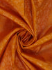 Orange Floral Woven Pure Kanchipuram Silk Saree