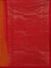 Orange Paisley Woven Design Kanchipuram Silk Saree
