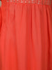 Orange Sequins Semi Silk Salwar Suit