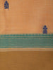 Orange Small Butta Motifs Designed Cotton Saree