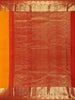 Orange Zari Woven Design Pure Kanchipuram Silk Saree
