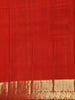 Orange Zari Woven Design Pure Kanchipuram Silk Saree