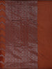 Brown Zigzag Design Kota Cotton Saree