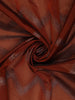 Brown Zigzag Design Kota Cotton Saree