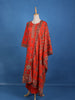 Orange Diamond Designed Cotton Salwar Suit