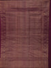 Orange Floral Woven Pure Kanchipuram Silk Saree - Diadem