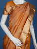 Orange Floral woven Silk Saree - Diadem