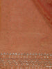 Orange Solid Design Georgette Saree - Diadem