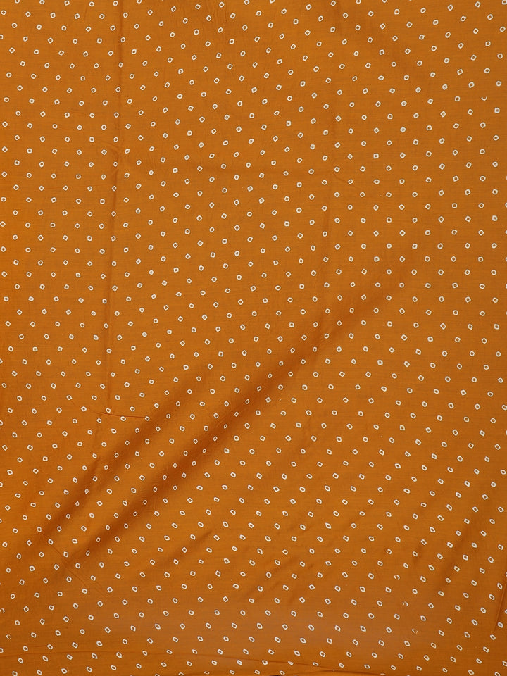 Orange Warli Designed Soft Silk Saree - Diadem