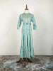Blue Kurti Enhanced with Floral Prints - Diadem