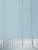 Pale Blue Floral Woven Pure Kanchipuram Silk Saree - Diadem