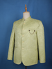 Pale Green Floral Designed Jodhpuri Men's Suit - Diadem