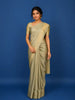 pale Green Floral Woven Pure Kanchipuram Silk Saree