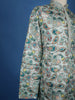 Pale Green Paisley Designed Semi Silk Kurta Set, With Pant