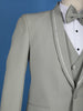 Pale Green Plain Men's Suit - Diadem