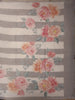 Pale Grey Floral Designed Cotton Saree - Diadem