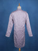 Pale Lavender Floral Designed Cotton Kurta Set, With Pant