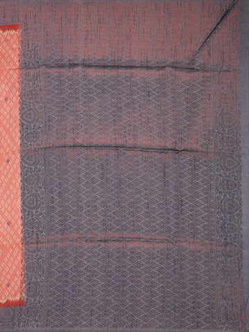 Pale Pink Semi Tussar Silk Floral Designed Saree - Diadem