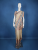 Pale Yellow Floral Designed Semi Tussar Saree - Diadem