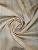 Pale Yellow Floral Designed Semi Tussar Saree - Diadem