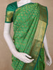Parrot Green Butta Woven Design Kanchipuram Silk Saree