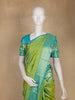Parrot Green Butta Woven Design Pure Kanchipuram Silk Saree