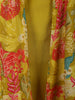 Parrot Green Floral Printed Design Cotton Plazzo Suit with Jacket