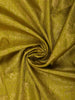 Parrot Green Floral Zari Woven Design Pure Kanchipuram Silk Saree with Butta Zari Border