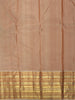 Parrot Green Leaf Butta Zari Woven Design Pure Kanchipuram Silk Saree with Contrast Varisai Pattu Border