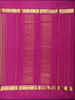 Parrot Green Solid Woven Design Pure Kanchipuram Silk Saree with Contrast Purple Border