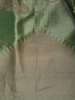 Parrot Green floral Design Tissue Saree - Diadem