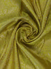 Parrot Green Floral Woven Pure Kanchipuram Silk Saree - Diadem