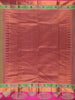 Parrot Green Solid Design Round Motif Zari Border Silk Saree - Diadem