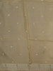 Pastel Butter Yellow Floral Printed Design Pure Organza Saree with Zari Border