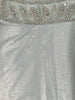 Pastel Green Floral Sequins Embroidered Metallic Crepe Lehenga