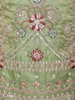 Pastel Green Floral and Sequins Embroidered Tissue Organza Kids Palazzo Suit