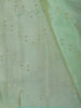Pastel Green Geometric Zari Woven Design Pure Kanchipuram Silk Saree with Self Woven Border
