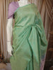 Pastel Green Geometric Zari Woven Design Pure Kanchipuram Silk Saree with Self Woven Border