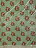 Pastel Green Solid Design Satin Fancy Saree with Sequins Embroidered Border