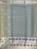 Pastel Green Stripes Design Semi Tissue Saree