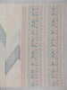 Pastel Grey Geometric Printed Tussar Silk Saree