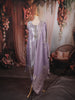 Pastel Lavender Butta Zari Embroidered Design Tissue Silk Straight Cut Salwar Suit with Matching Dupatta