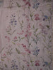 Pastel Lavender Floral Printed and Sequins Embroidered Design Pure Organza Saree with Scalloped Border