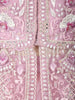 Pastel Lavender Floral Vine Sequins and Beads Embroidered Design Net Festive Wear Mastani Lehenga