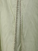 Pastel Mint Green Floral Sequins and Zari Embroidered Design Cotton Palazzo Suit with Matching Dupatta