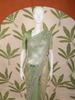 Pastel Mint Green Heavy Sequins and Silver Zardozi Embroidered Design Net Fancy Saree with Scalloped Border