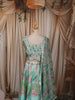 Pastel Mint Green Peacock Sequins and Beads Embroidered Design Banarasi Silk Party Wear Lehenga With Matching Dupatta