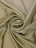 Pastel Olive Green Solid Satin Fancy Saree With Designed Border
