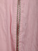 Pastel Pink Floral Sequins and Zari Embroidered Design Cotton Palazzo Suit with Matching Dupatta